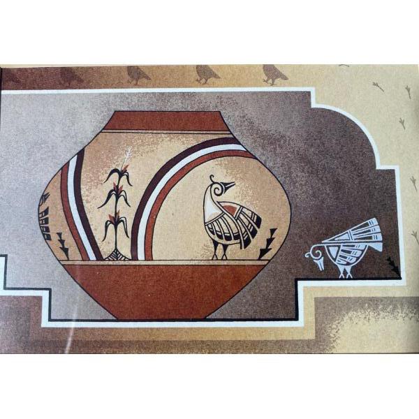 Sandpainting Piece (7.5" x 5.75 Before Frame)