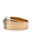 Image 4 : 14K & 18K Stamped Mens Diamond Ring 2.05ct I2 J Appraised $10,305.00 21.59g 