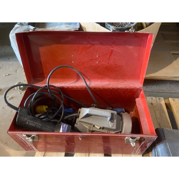 Rothenberger HC-2000E Hot Cutter with Red Storage Case