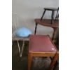 Image 2 : Metal Chair 17 W, 16 D, 36 T, Side Table 27 W, 16 D, 26 T, Stool, and More!