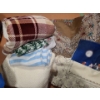 Image 2 : Collection of Blankets, Throw Cushions, Couch Runners, and Table Decor 