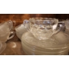 Image 5 : Glass Serving Set Including: Plates, Butter Dish, and More!