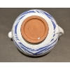 Image 5 : Studio Pottery Set and Painted Eggs on Wooden Stands
