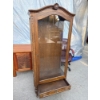 Image 2 : Antique Wooden Cabinet With Glass Door