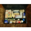 Image 5 : Survivalist's Essentials - Antique First Aid Kit 21L ( w/ Contents) Air Bed Flashlight & Handbook