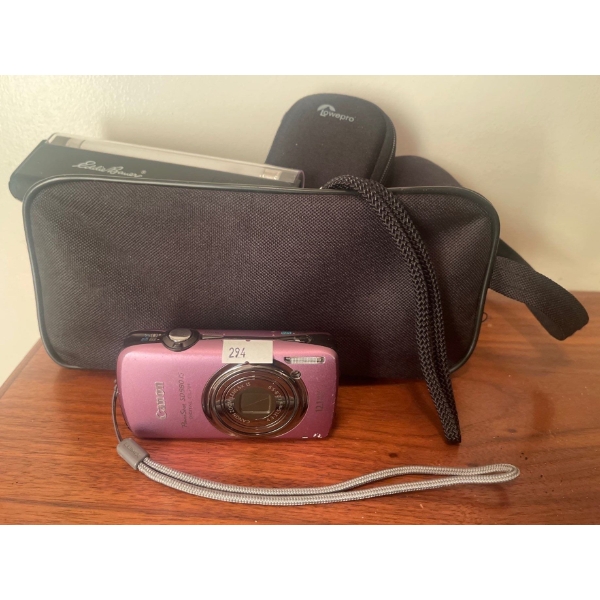 Canon Powershot SD980 IS Digital Camera 12.1 Mega Pixels w/ Storage Case