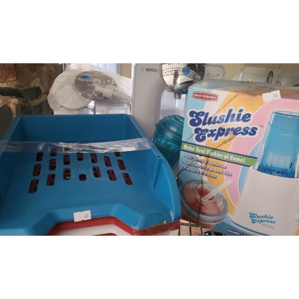 Hamilton Beach Mini Chopper, Slushie Express, Bosch Tassimo Coffee Maker and More!