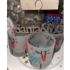 Image 4 : Holiday Kitchen Collection - Reindeer Cookie Jar Crystal Platters & More