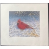 Image 2 : Randy Fehr "Red Cardinal" Signed Print