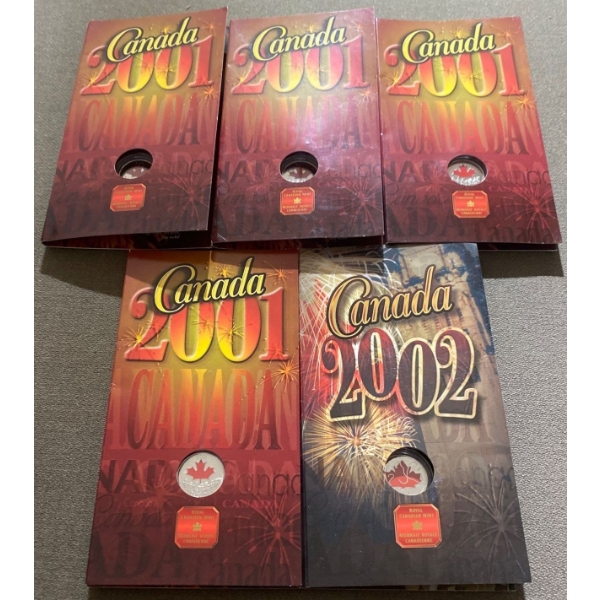 Canadian Commemorative Coin Packs