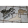 Image 3 : Soapstone Carvings: Largest Deer 1.5 W, 3.5 D, 3 T - Polar Bear 3 W, 1.5 T 