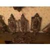 Image 2 : Copper Colored Hard Plastic Wall Sconce Collection (Candelabra 25L) 