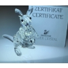 Image 1 : Swarovski Crystal Mama Kangaroo w/ Baby 2x2.5