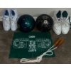 Image 2 : Vintage 3 Hole Bowling Balls w/ Bowling Footware & More