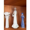 Image 12 : Various Figurine Collection Incl. Lovely Red Intricate Wine  Class 