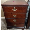 Image 1 : Wooden File Cabinet Comes With Keys -  20W, 15D, 30T 