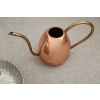 Image 2 : Copper Decor: Watering Can, Hammered Bowl, Footed Bowl 10", 4 T, Bell Chime 5 T (Height of Bell)