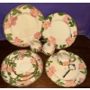 Image 1 : Vintage Dinnerware Made in California-Oven Safe-Hand Decorated- Plates & Cream & Sugar Dishes