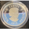 Image 3 : 2012 $4 Sir Isaac Brock Fine Silver Coin 7.96 Grams