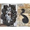 Image 3 : Collection Of Outdoor Decor- Metal Wind Spinner Or Wind Rocker & More