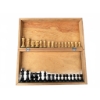 Image 4 : Wooden Chess Set with Hinged Storage Box