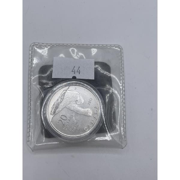 2012 $20 Canada Polar Bear 