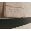 Image 6 : Austin Production Plaster Resin Statue of Woman Holding Parasol 6 W, 5 D, 19 T (Including Base)