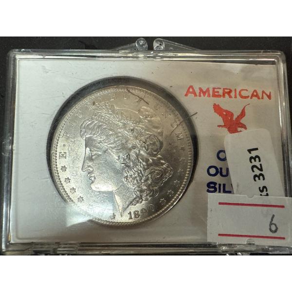 1890-S Morgan Dollar MS
