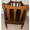 Image 7 : Stoneware Floral Vase w/ Pedestal & Magazine Rack 