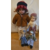 Image 1 : Male Porcelain Doll Collection - Tallest is 20T 