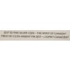Image 4 :  2017 $3 The Spirit of Canada Fine Silver Coin