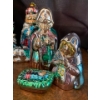 Image 3 : 10 Piece Metallic Nativity Set 5T
