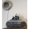 Image 1 : SONY Ghetto Blaster Radio Cassette Recorder w/ Wall Light 