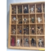 Image 3 : Collection of Star Wars Action Figures in a Wood Frame
