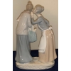 Image 3 : LLADRO Gossiping Women Porcelain Figure - 8W, 4D, 12T 