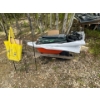 Image 1 : Wheel Barrow and assorted tarps