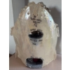 Image 2 : Blue Sky Clayworks Heather Goldminc Christmas Nativity Scene / Tea Light Tower 13.5T