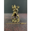 Image 4 : Bronze Warrior Figure With Spear, 6 Inch Height
