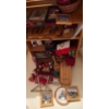 Image 1 : Awesome Winter Holiday Decor Hoard - Handmade Wooden hangables, Needlepoint, Ornaments & Much More	