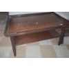 Image 2 : Side Table w/ Shelf 17 W, 30 D, 17 T  and End Table w/ Scroll Design Legs 18 W, 26 D, 22 T