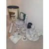 Image 1 : Assorted Marble Items: Lazy Susan 12" Diameter, Rolling Pin, Paper Towel Holder and More!