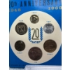 Image 2 : 1968 Coins of Israel 20th Anniversary and American Frontier Nickel Set