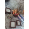 Image 2 : Toshiba Kitchen Microwave, Stack of CookBooks & Home Decor