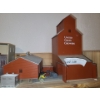 Image 6 : Assorted Model Railroad Buildings Incl: United Grain Growers, State Line Farm Supply