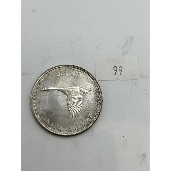 1967 Canadian Silver Dollar