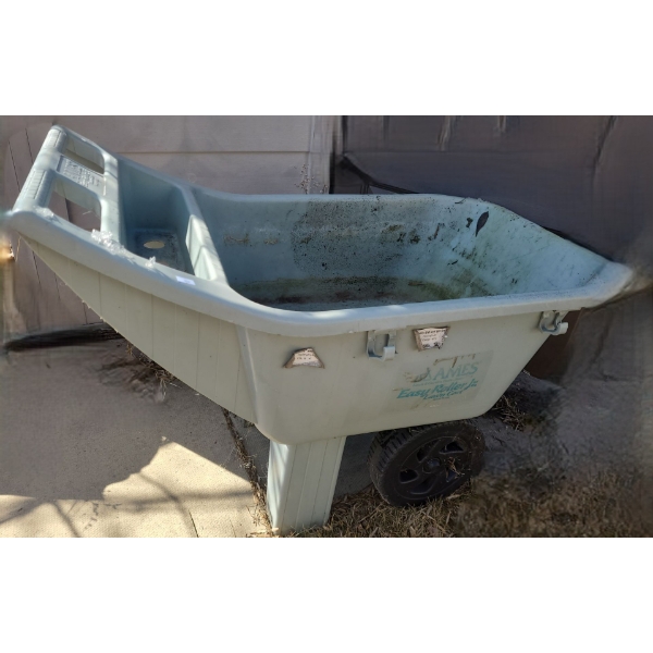Sturdy Lawn Cart 20 W, 37 D, 26 T