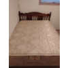 Image 2 : Vintage Spindle Head Board w/ Frame Mattress & Box Spring  Full Size 