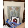 Image 3 : Crafter's Corner-- Large Wooden Easel, Desk Lamp, String, Ornaments, Wrapping Paper Cards & More!