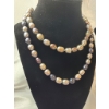 Image 2 : Handmade Natural Pearl Necklaces - 16 Inches Long