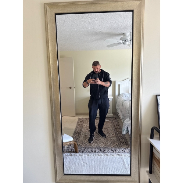 Large Beveled Mirror 36W x 70T